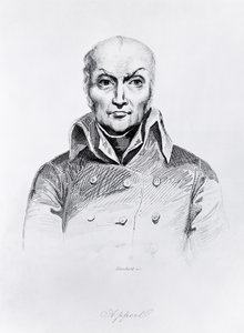 Nicolas Appert (1749-1841) portréja (bw fotó)